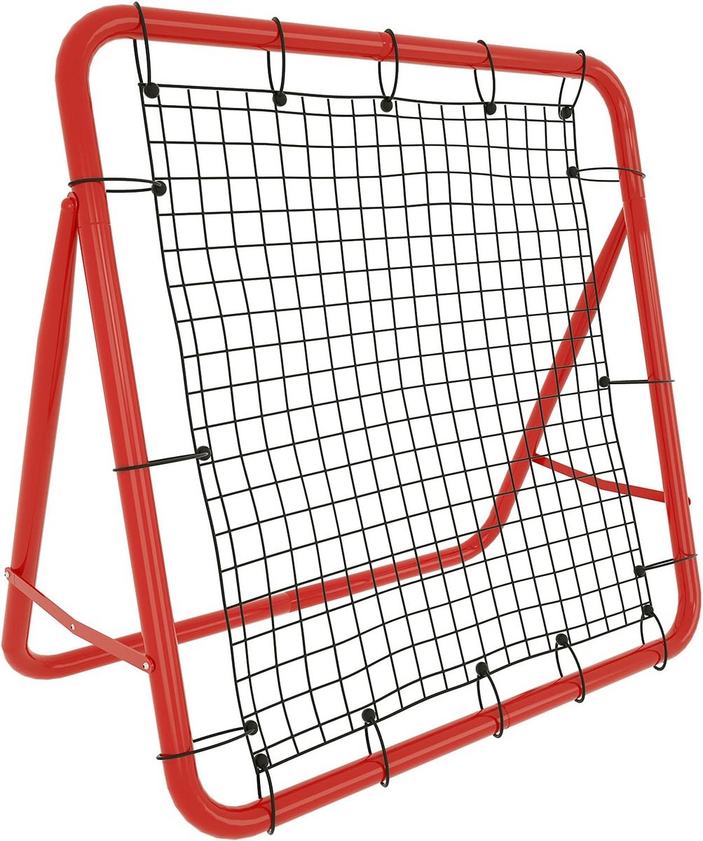 Opvouwbare Voetbalrebounder 100x100x65 cm - Voetbaltraining Techniek Balcontrole Schieten