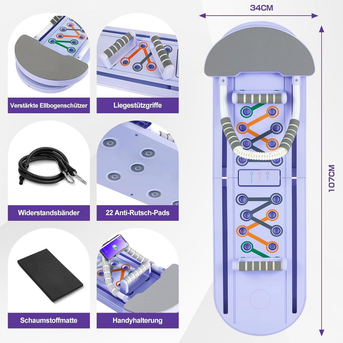 Pilates Opvouwbare Reformer 2025 - afbeelding 2