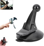 1 stuk - Zuignaphouder voor navigatieapparaat - Zwart - Autohouder met Zuignap - Zuignaphouder voor Garmin GPS-navigatiesystemen - Autohouder voor satellietnavigatie