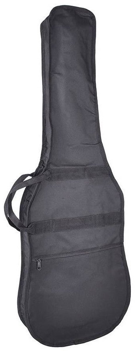 Draagtas elektrische gitaar - Boston E-00 - Nylon - Ongevoerd - Met opbergvak - Zwart