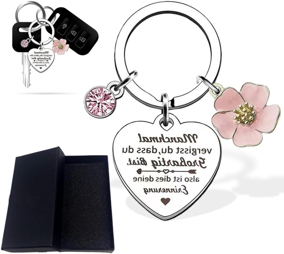 Ronte - Sleutelhanger voor Mama, Moederdag Cadeau, Verjaardag, Kerstmis, Valentijnsdag, Bedankt Mama
