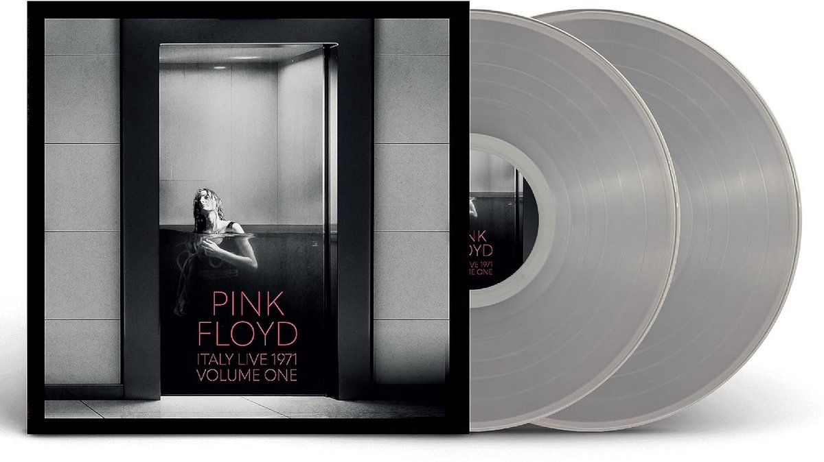 Pink Floyd Live 1971 Italië Volume 1 Transparant Dubbel Vinyl Plaat