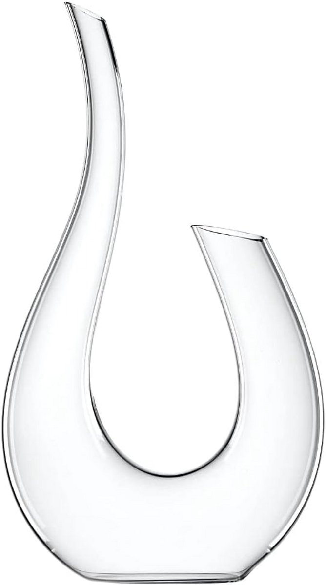 Kristallen Karaf 1 Liter - Modern, Breukbestendig, Decanter, Transparant