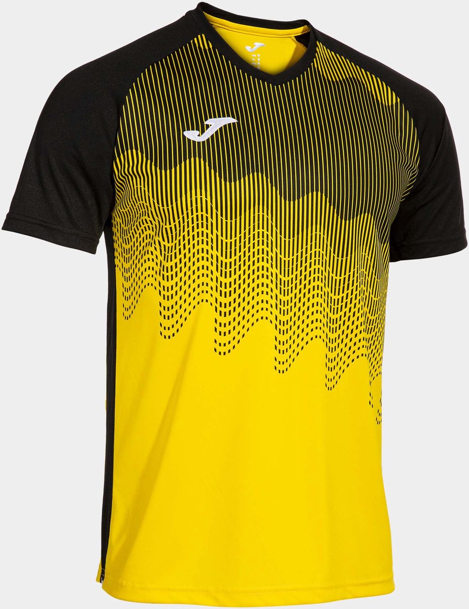 Joma Tiger Vi T-shirt Met Korte Mouwen Geel L Man