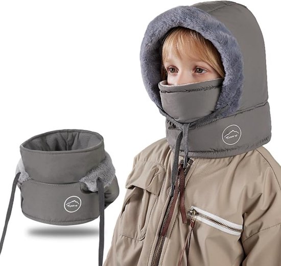 3-in-1 wintermuts voor dames, roze warme beanie, muts en halswarmerset