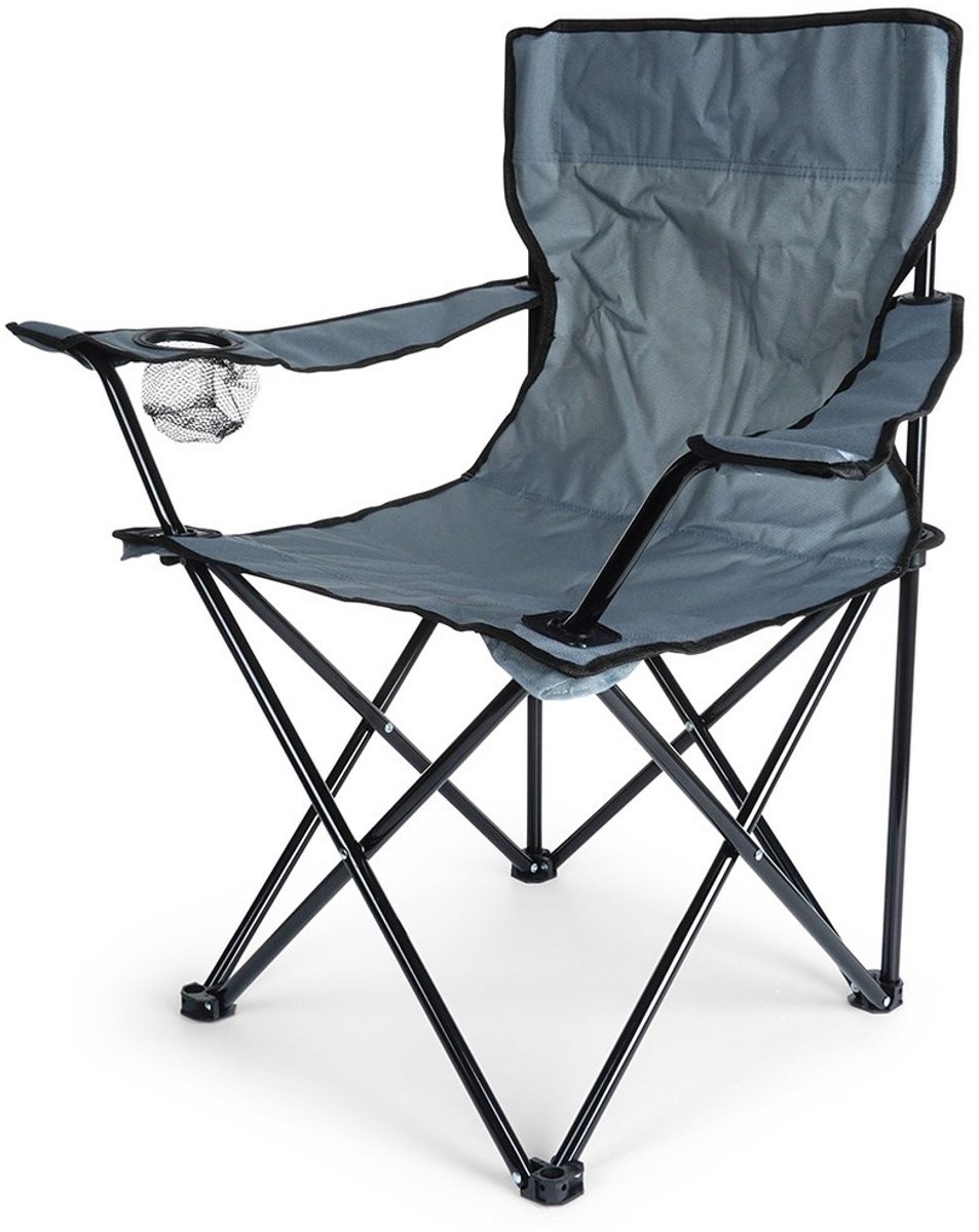 Opvouwbare Campingstoel - Visstoel - Vouwstoel - Opvouwbaar - Klapstoel - Tuinstoel - Buit