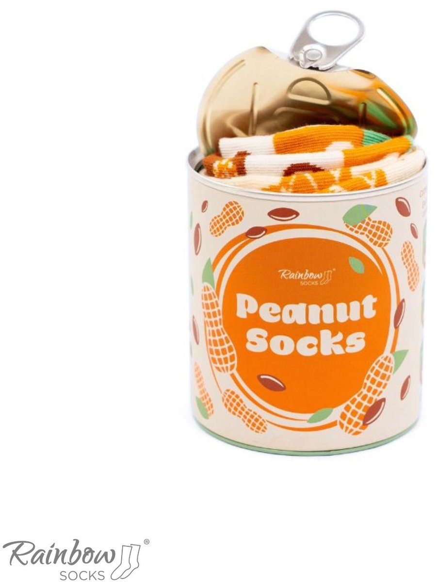 Rainbow Socks - Skarpetki Orzeszki - Unisex - Puszkowy - EU 36-40