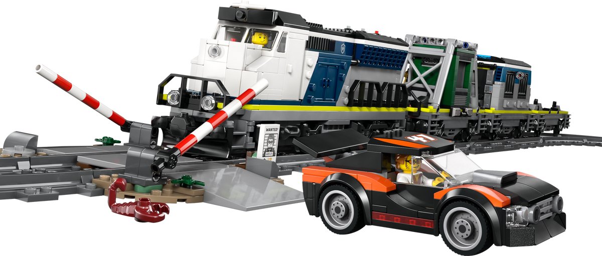 LEGO® City Overval op Politietrein - Speelgoedtreinset - 60508 — afbeelding 17
