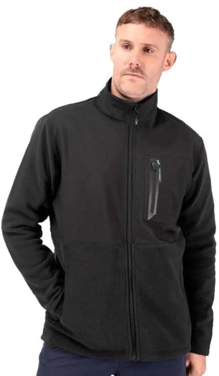 Zhik Hybrid Fleece Met Volledige Rits Man Zwart