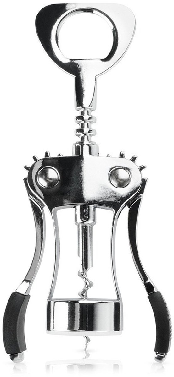 Rode wijn kurkentrekker - Zilver, 19,5 cm