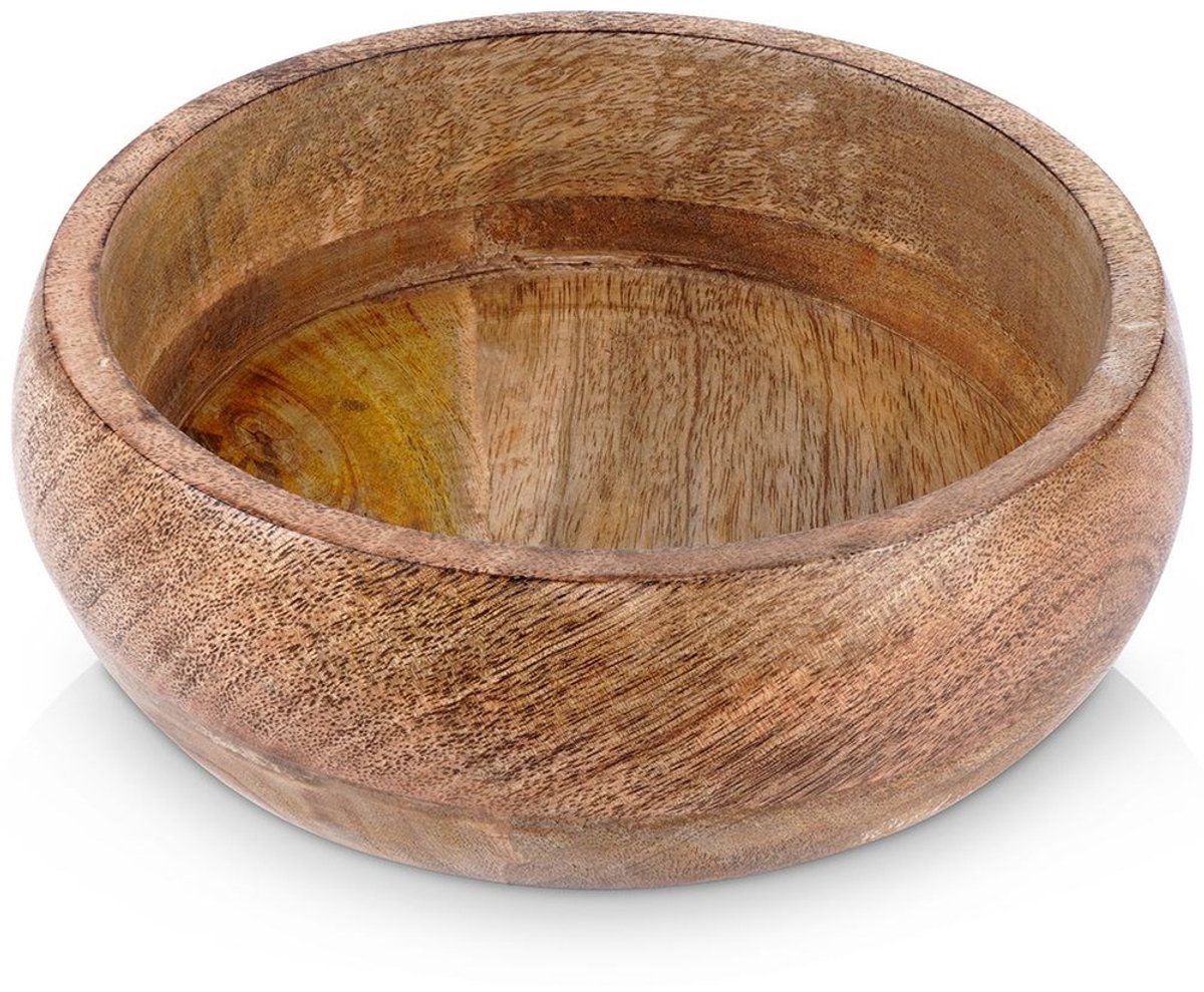Orion - Amuseschaaltje - Mango Hout - 18,5 cm - Exotisch Ontwerp
