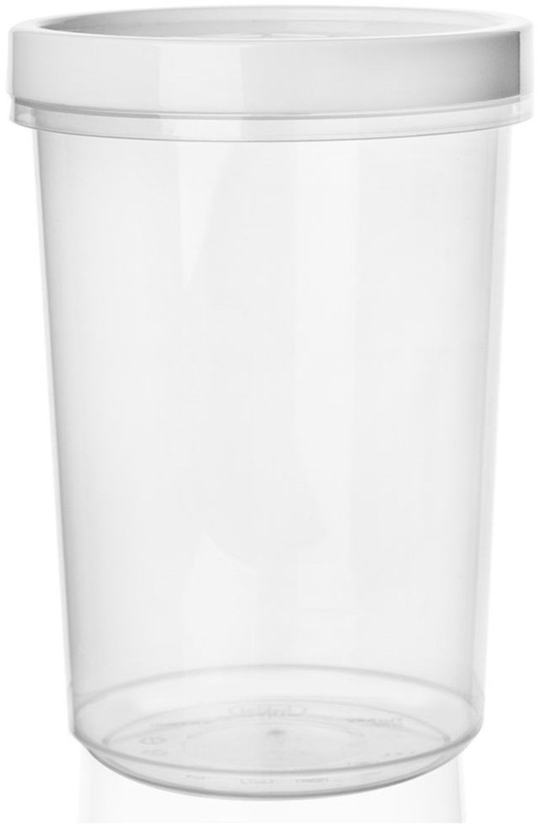 Hobby Life - Voedselcontainer met afdichting - 1 L - BPA-vrije Plastic - Geschikt voor Magnetron