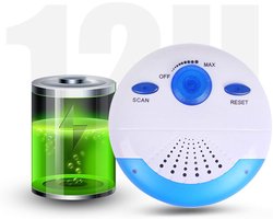 foto van Doucheradio - FM radio - Noodradio - Badkamerradio - Radio op Batterijen - IPX7 waterdichte hangende doucheradio - Kleine Draagbare Radio - Batterij Radio - Radio op Batterijen voor Rampen - Voor badkamer keuken, buiten - 10*10*4CM