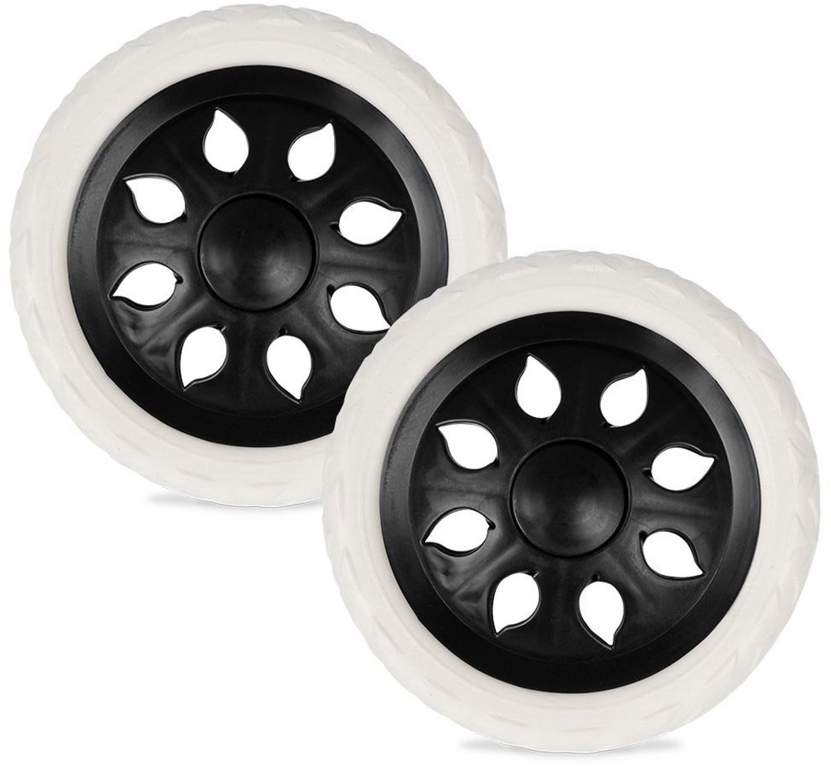 Orion - Vervangwielen voor Winkelwagen - 16 cm - Licht - Duurzaam