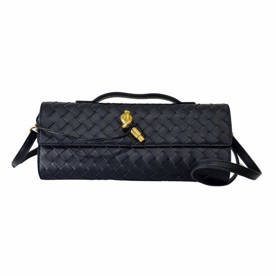 UBORSE Feesttas Boutique De FGG Koningsblauw Vrouwen Kristallen Clutch Avond Pailletten Avondtas