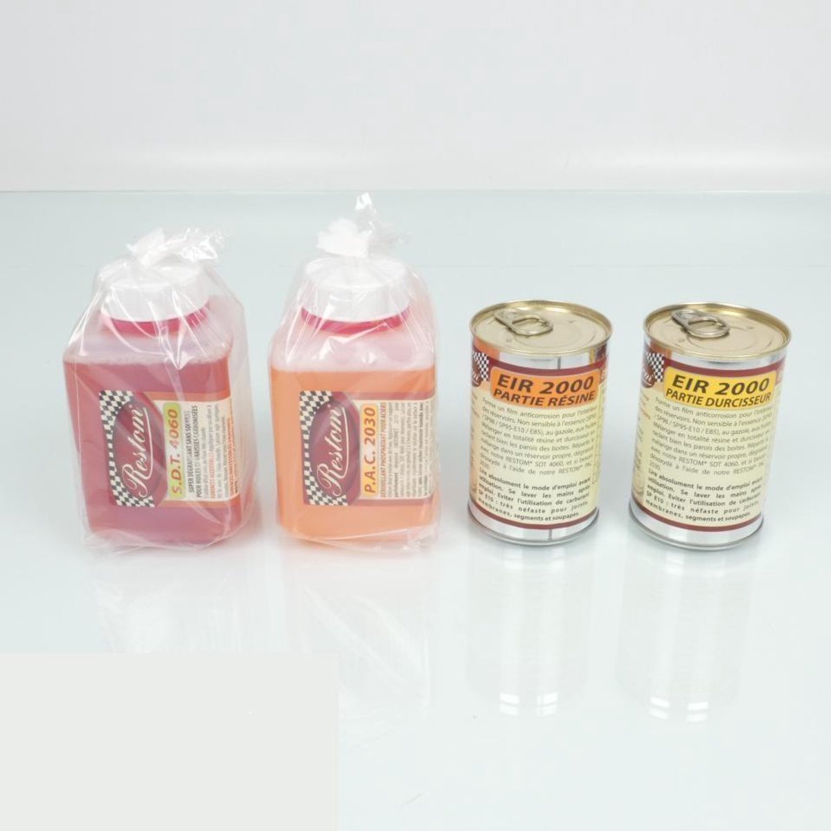 restom anti-corrosie renovatie kit voor 5 tot 15l nieuwe motorfiets brandstoftanks