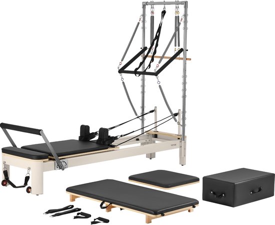 VEVOR Pilates Reformer Thuisfitness met Weerstand - Shanghaimuxinmuyeyouxiangongsi - €2.052,99