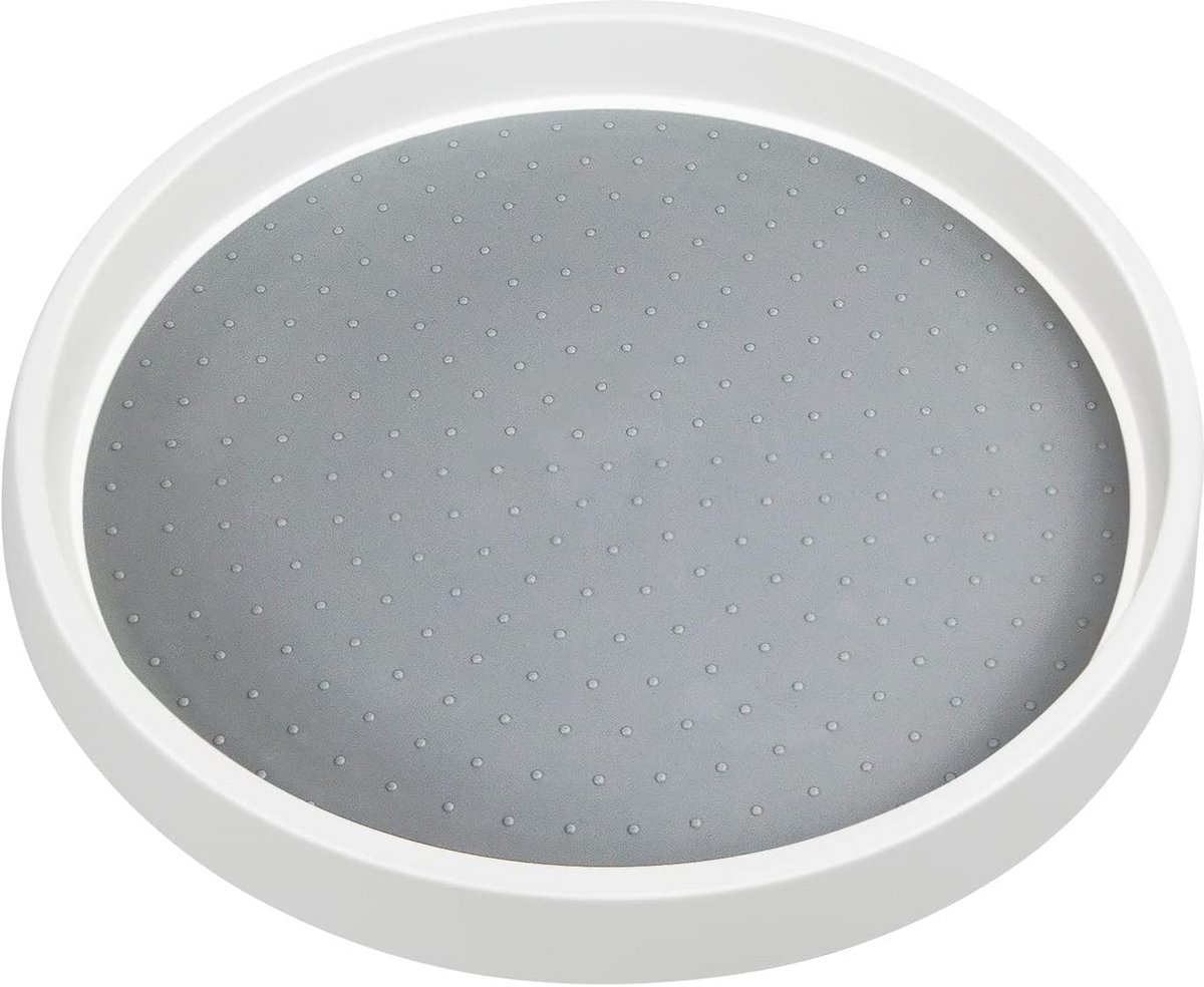 Ronde roterende kruidenorganizer voor keuken, badkamer en koelkast - 25 cm