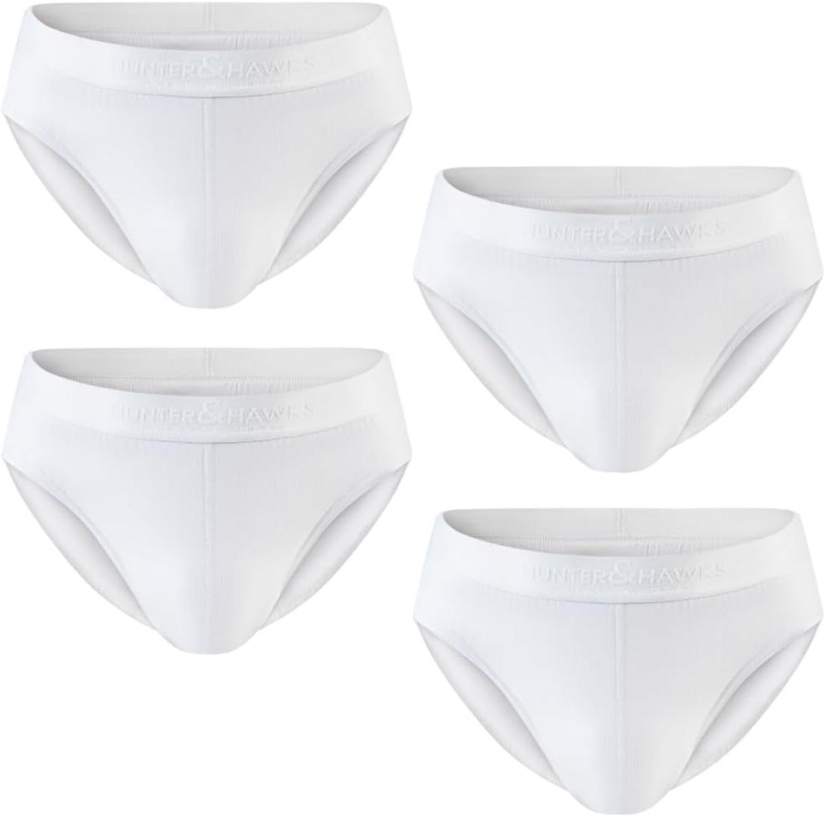 Bamboe Briefs 4-pack voor Mannen - Ademend, Antibacterieel en Comfortabel Ondergoed S-6XL