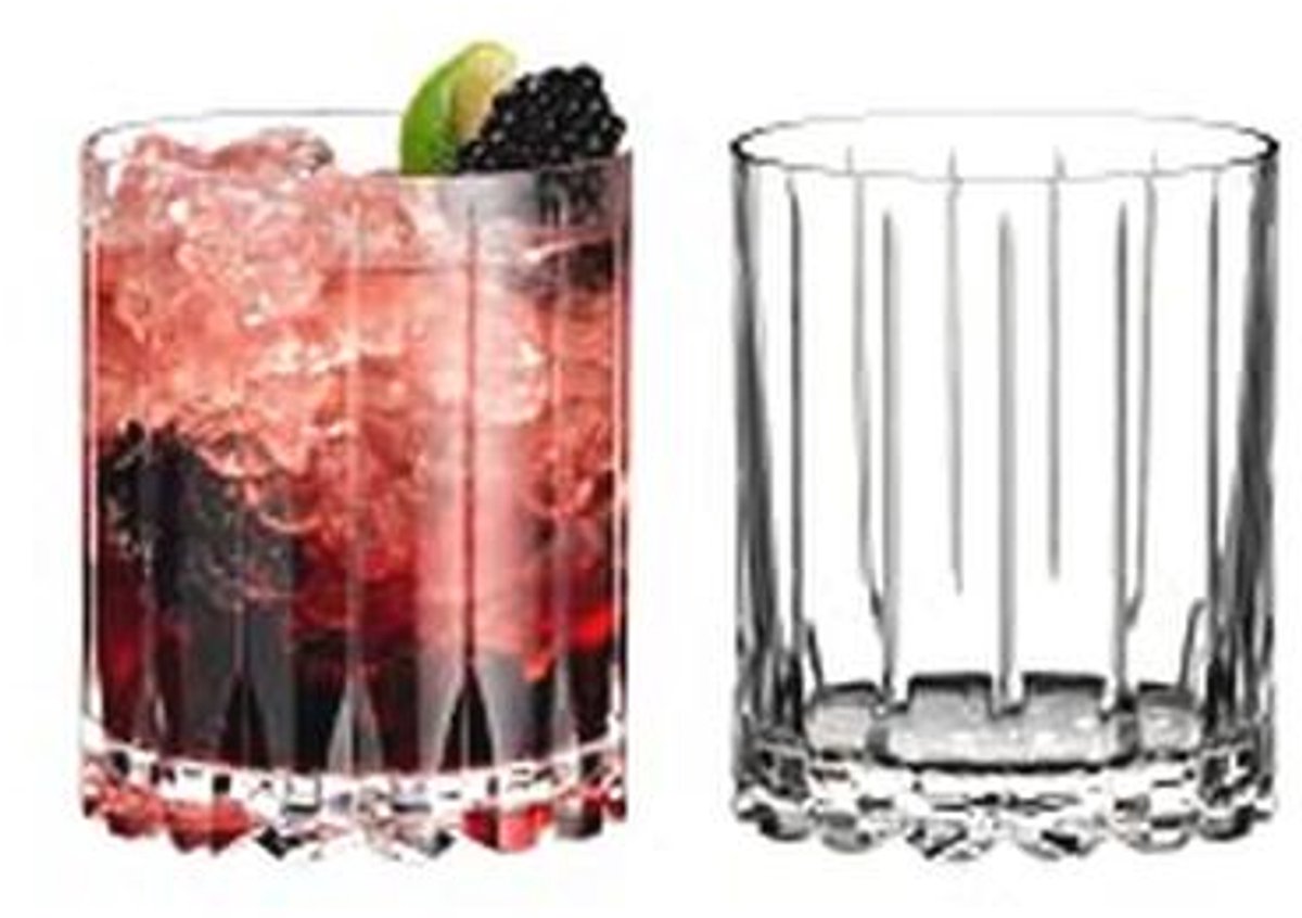 Drink Specifiek Glaswerk Double Rocks - Set van 2