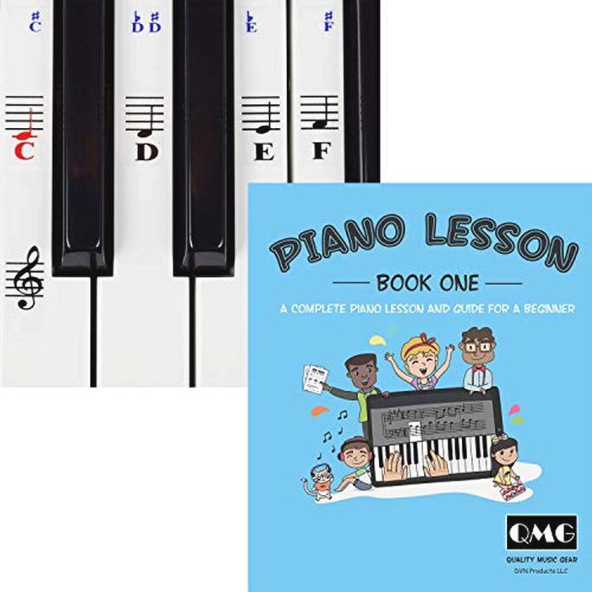 Piano Stickers en Toetsenbord Gids voor Pianomuziek