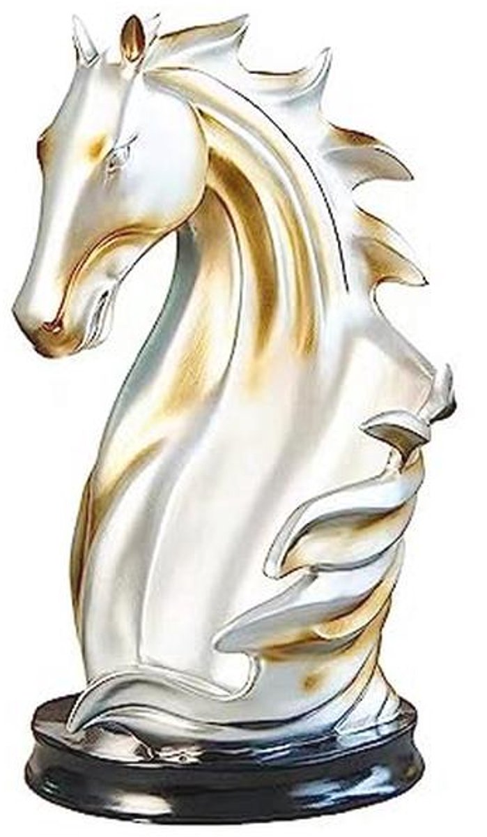 Decoratieve Paard Wijnfleshouder - Sculptuur Wijnrek voor Tafelblad