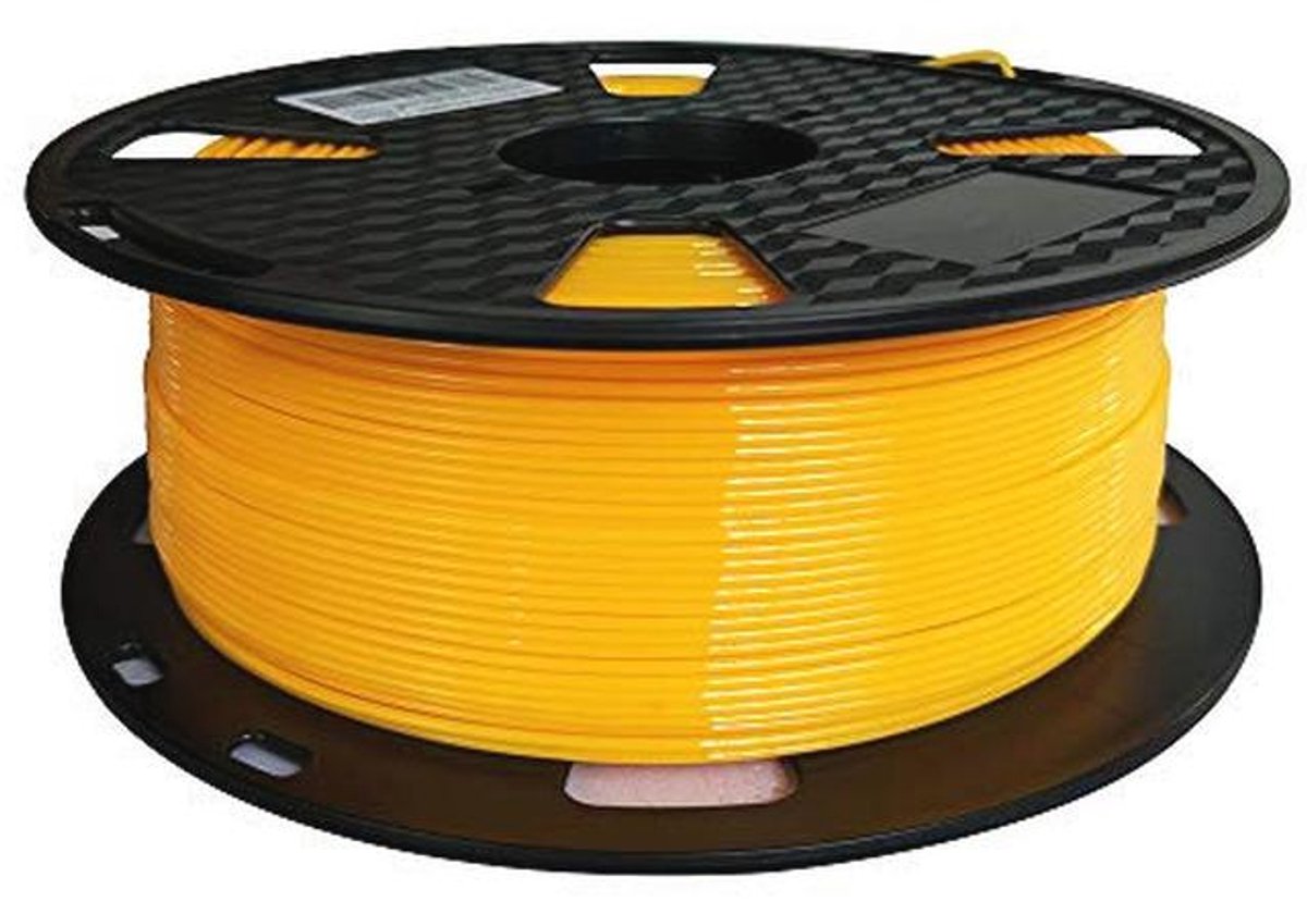 Gele 1.75 mm PETG Filament voor 3D Printing - 1KG Spool