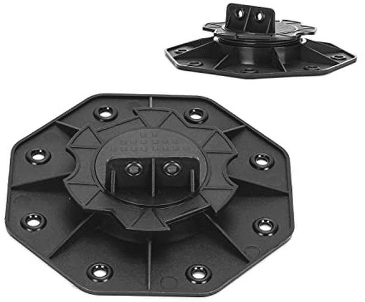 Verstelbare Stellager voor Terras - Hoogte 18-30 mm, Geschikt voor WPC en Hout (20 stuks)