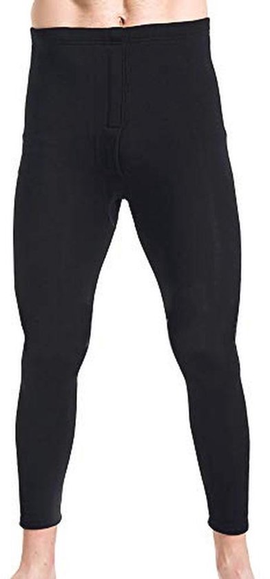 Warm Fleece Gevoerd Ondergoed Voor Mannen - Thermische Leggings en Basislaag Broek