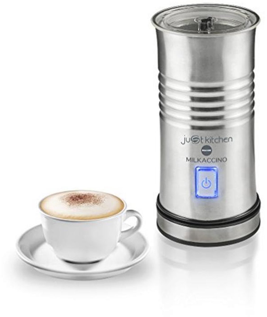 Elektrische melkopschuimer voor cappuccino en latte - Roestvrij staal