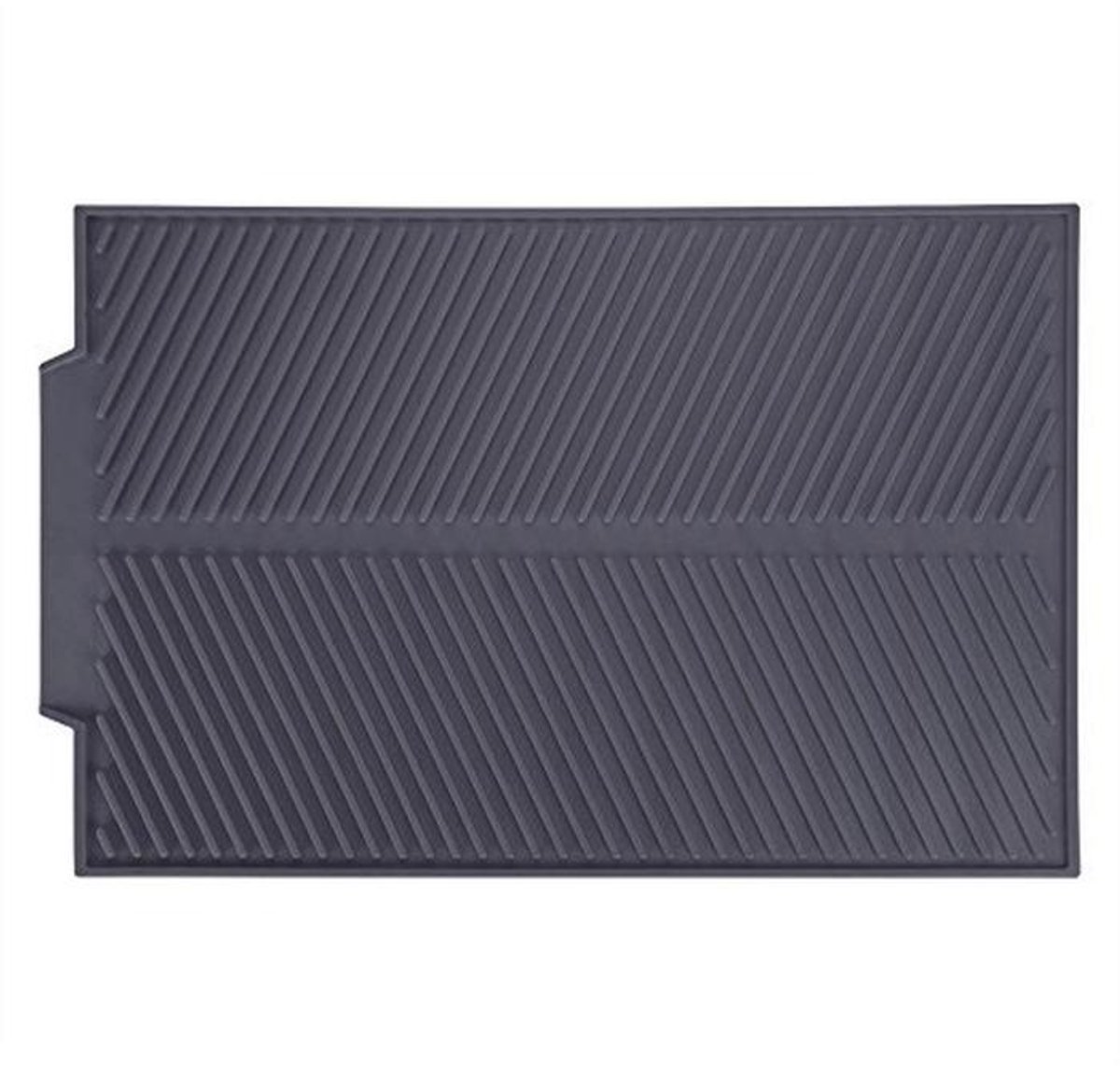 Rectangular Silicone Drainage Mat - Non-slip Drying Pad for Kitchen