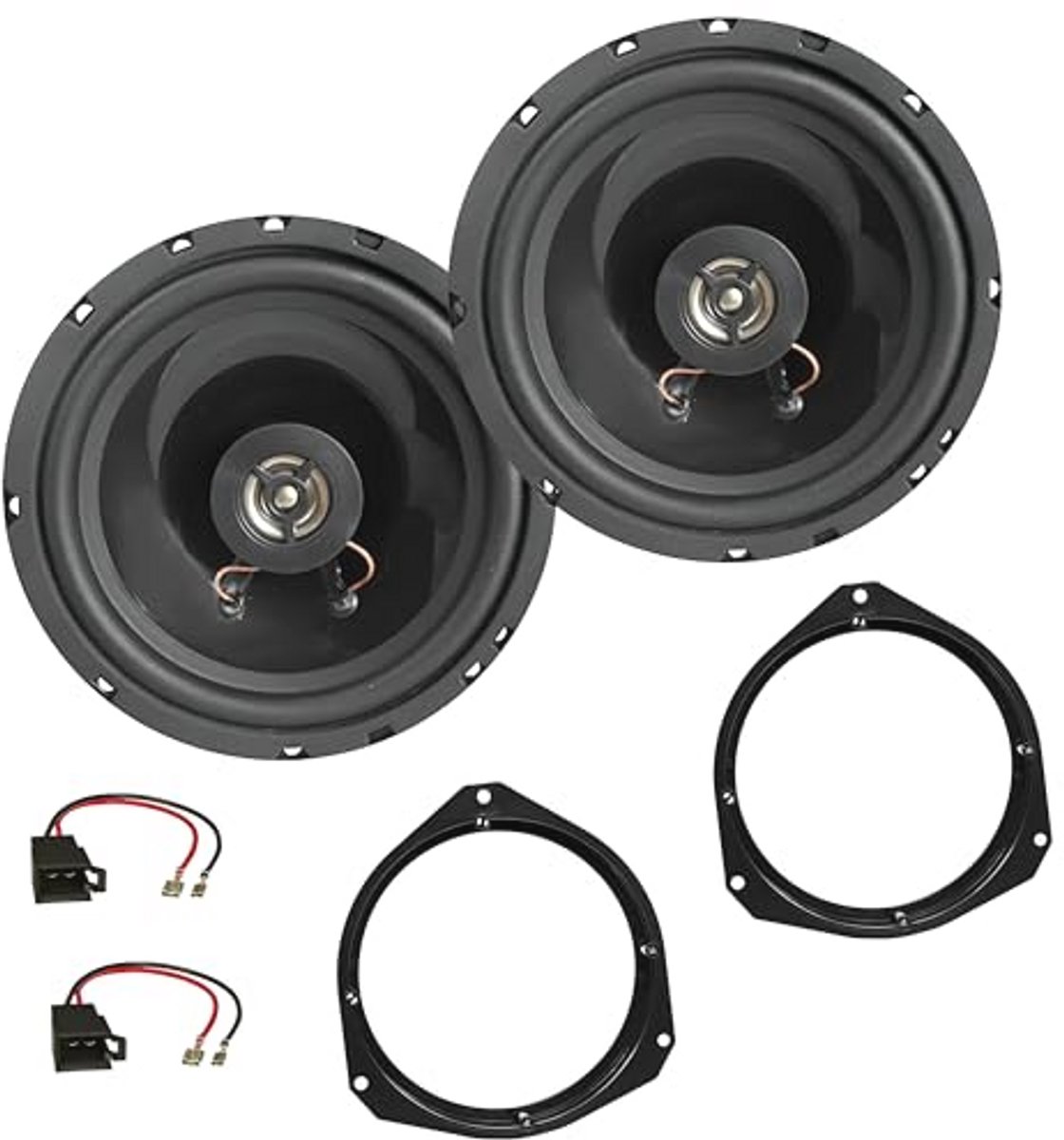 2-weg Autoradioset met 16,5 cm Luidsprekers - 120 W, Compatibel met Diverse Autobezit