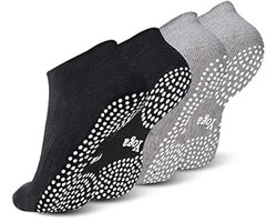 Mannen Yoga Sokken met Volledige Grip - 2 Paar