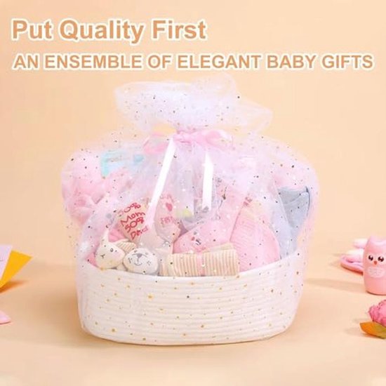 Baby Shower Geschenken voor Meisjes - 27-delige Set met Essentiële Musthaves van Merkloos — afbeelding 5