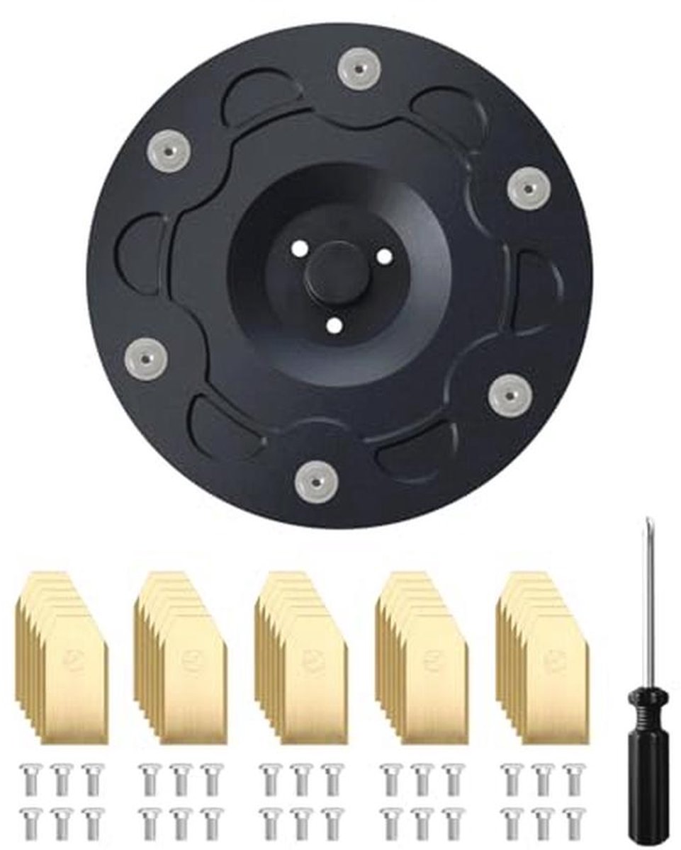 6-delige Robotmaaier Mes Schijf Set met 30 Vervangbladen - 6-delige - €101,93