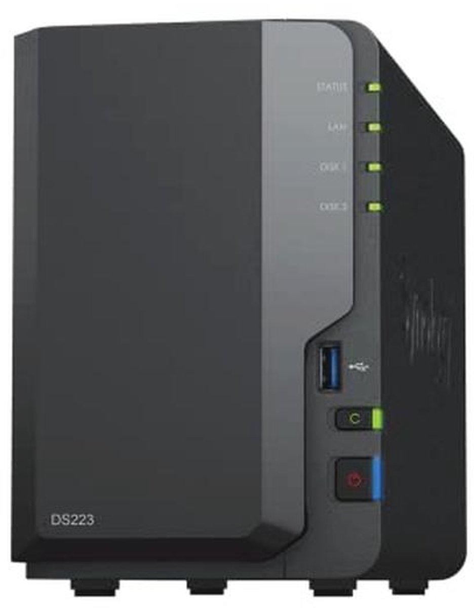 2-Bay NAS DS223 (Diskless) - Zwart