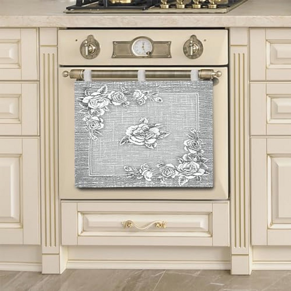 Universele ovenhoes - duurzame jacquardstof, decoratief en praktisch