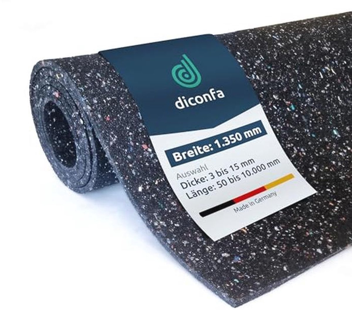 Beschermende bouwmat 135cm | Rubberen mat voor bouwtoepassingen | Antislip en elastisch