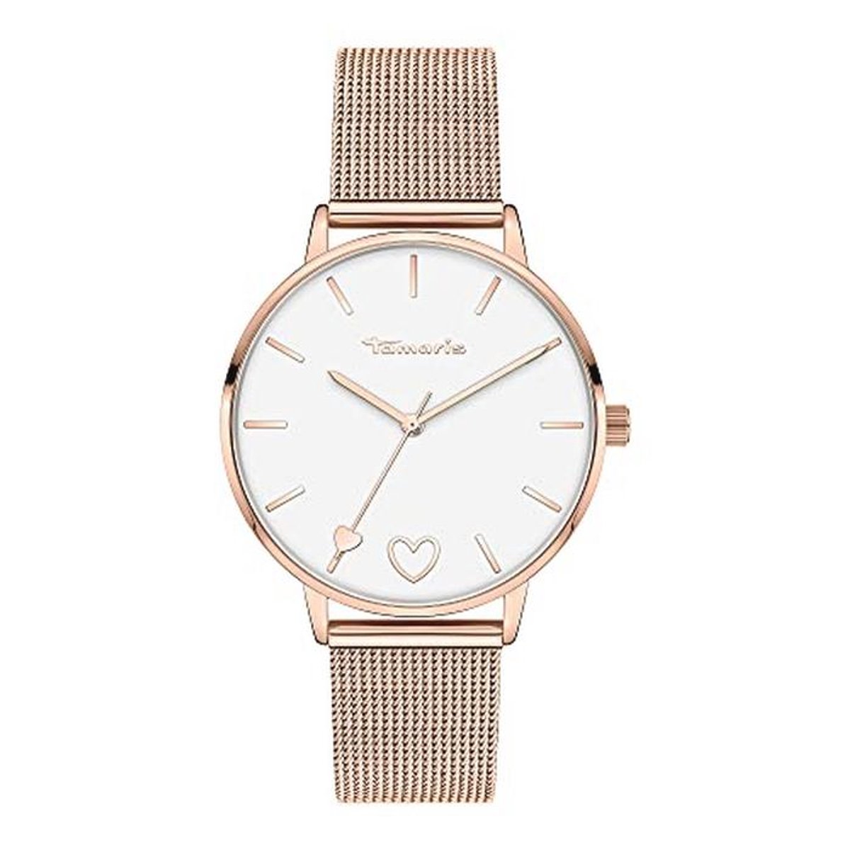 Moderne Roségouden Horloge 36 mm voor Dames