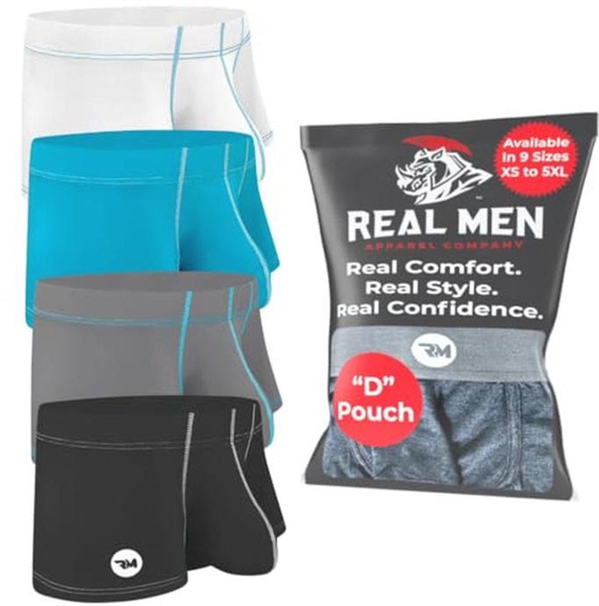 Verbeterde Ondergoed voor Mannen met Bulge Enhancer - Comfortabele Boxerslips in Diverse Maten