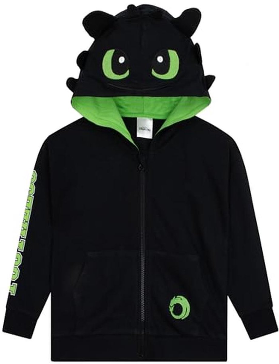 Draken Hoodie voor Kinderen - Stoere Jongenshoodie met Capuchon