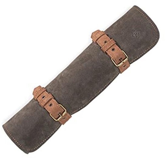 Étui En Cuir Pour Briquet - Protection Avec Boucle De Ceinture - Taille Standard - Marron