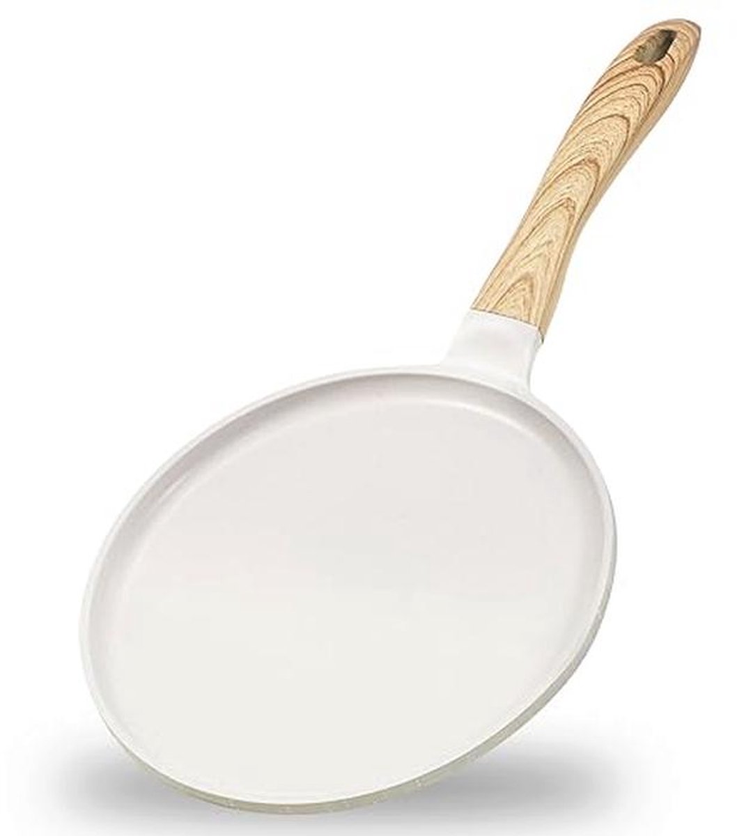 Pannenkoekenpan 24 cm met granieten antiaanbaklaag en bakelieten handvat - PFOA-vrij