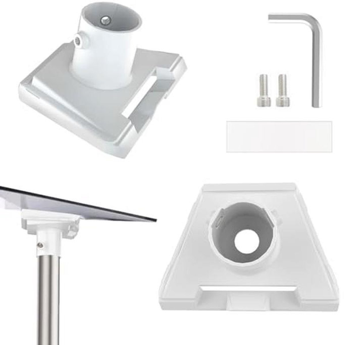 Premium Buisadapter voor Starlink Gen 3 - 2,2 - 5,5 cm Montageset met 15-18° Hellingshoek