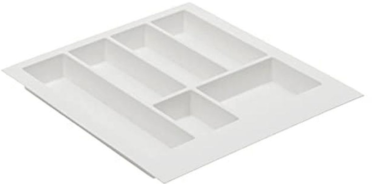 Bestekbak universeel in hoogte 50 mm en diepte 474 mm - Aanpasbare besteklade organizer