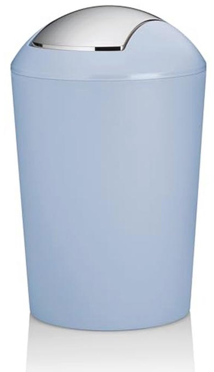 Vuilnisemmer met Klapdeksel - 5L Cosmetica-emmer voor Badkamer en Keuken
