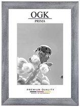 Online-GalleryKing OGK Houten fotolijst 60 x 90 cm in grijs geveegd | Foto | Poster | Puzzel | Galerij | Lijst
