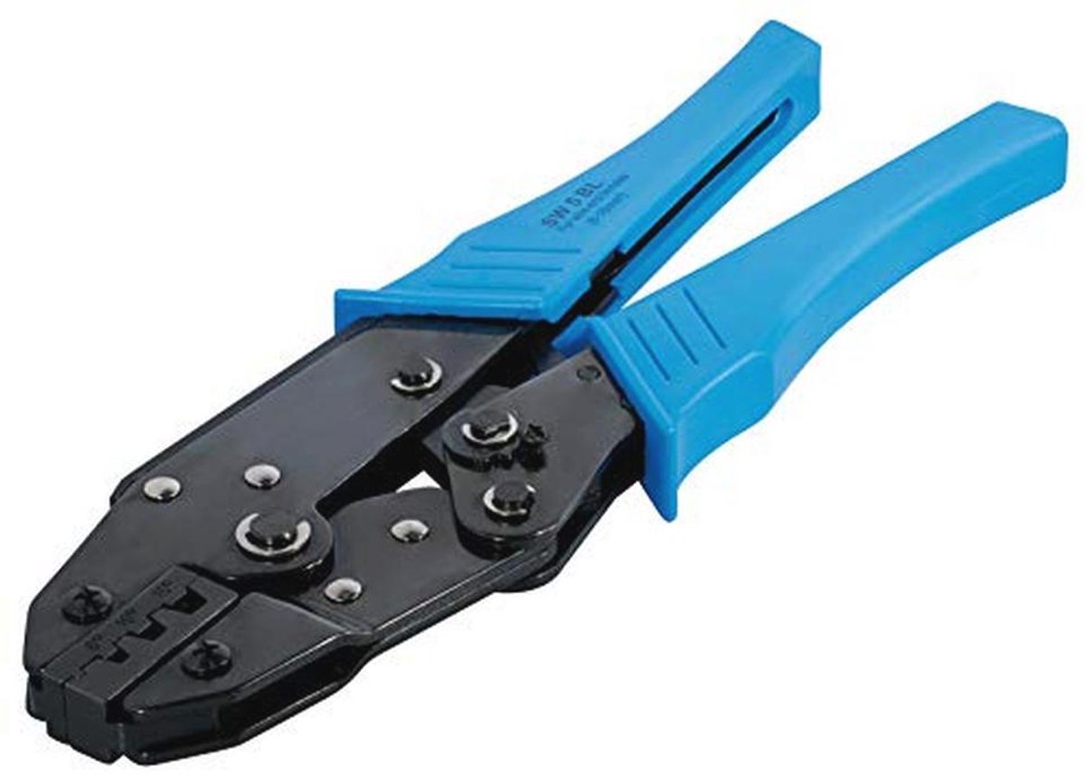 Professionele krimptang voor adereindhulzen - Voorbedrade Krimpverbindingen tot 16 mm²
