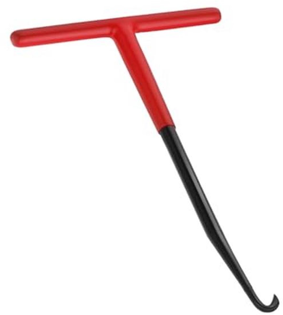 Metalen veerhaak T-greep 16 x 8 cm voor motorfietsen, fietsen en trampolines