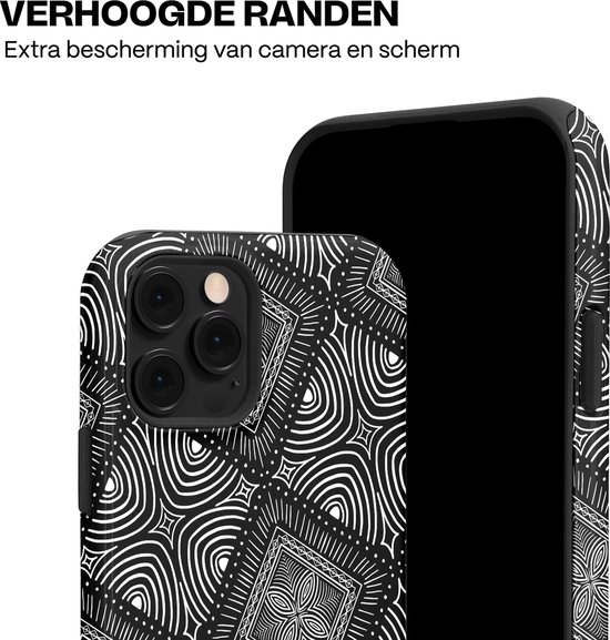 Coque Casetastic pour Apple iPhone 12/12 Pro Magsafe - Coque de protection élégante à Duo couches - Céramique